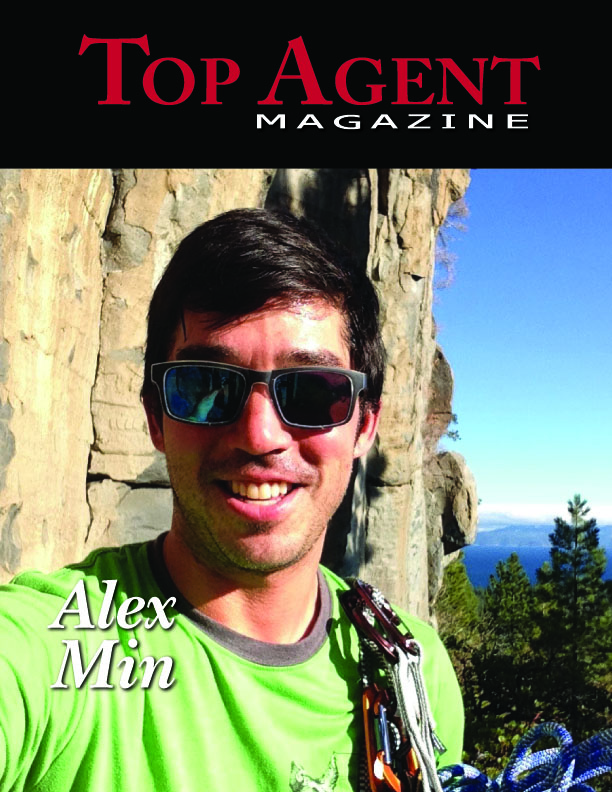 Alex Min on Top Agent Magazine Cover